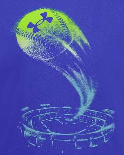 Image of Under Armour Boys' Short Sleeve Baseball Graphic T-Shirt, Lightweight & Breathable, Relaxed Fit