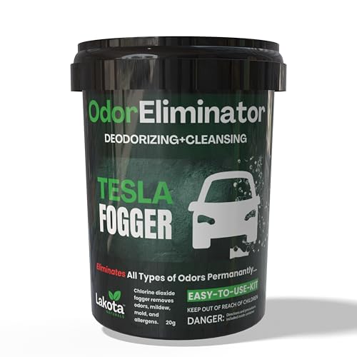 Chlorine Dioxide Fogger Deodorizing Kit, Car Bomb Odor Eliminator, Smoke Smell...