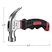 Claw Hammer with Magnetic Nail Starter - 8oz Small Hammer for Women and Men with Fiberglass Handle - Carbon Steel Stubby Mini Mallet for Camping Tent Stakes, DIY Home Repairs or Dorm by Stalwart
