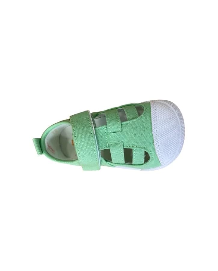 Blanditos By Crío's - Sandales Fermées Citron Bleu Pour Enfants - Semelle Flexible Barefoot - Velcro Pratique - 25 EU