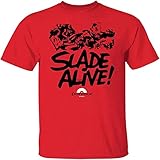 Slade Slade Alive! Retro 1970's Rock Glam Rock Dave Hill Knoddy Holder t Shirt XXL