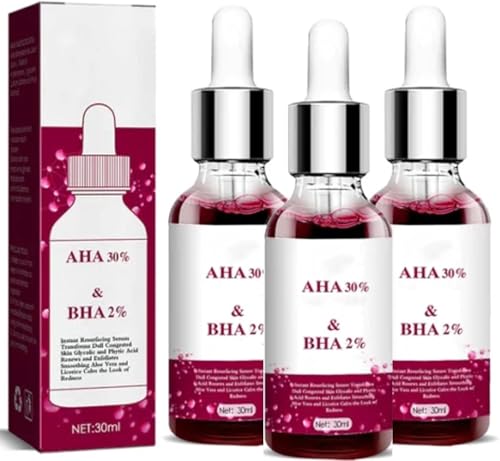 Sérum Anti-Imperfections aux Acides de Fruits | Formule Anti-Points Noirs et Rosacée