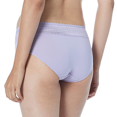 Image of Warner's womens No Pinching No Problems Dig-free Comfort Waist With Lace Microfiber Hipster 5609j