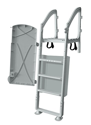 Escalera adicional para piscina con correas miniatura 2