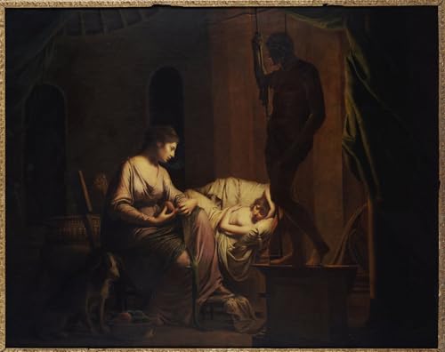 Tableau Pénélope par Wright of Derby Impression sur Toile 60x90cm SERENDIPITP