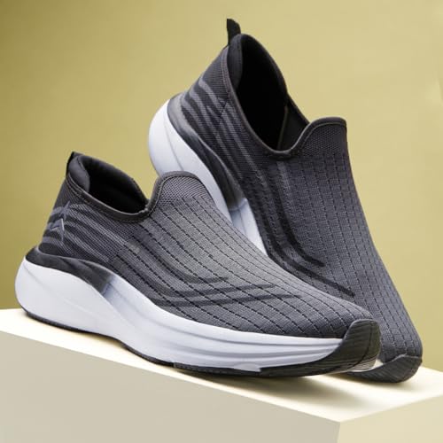 Image of AVANT Men's Lujo Slip-On Walking Shoes | Lightweight, Breathable | Superior Cushioning | Durable Grip | Sports Shoes, Walking & Jogging