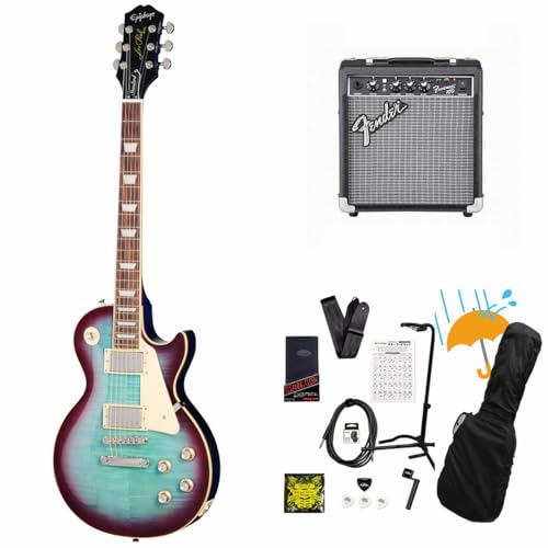Epiphone/Inspired by Gibson Les Paul Standard 60s Figured Blueberry Burst GstH X |[ Fender 10WAvtGLM^[S҃ZbgR