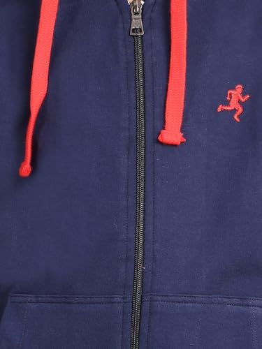 Image of ZION Hoodies for Boys - Cotton Hoodies Sweatshirt with Zipper | Solid & Regular Fit with Embroidery | Long Sleeve | for Every Occasion | Multiple Sizes & Colors (Pack of 1)