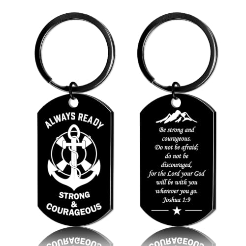 Coast Guard Gifts Keychain