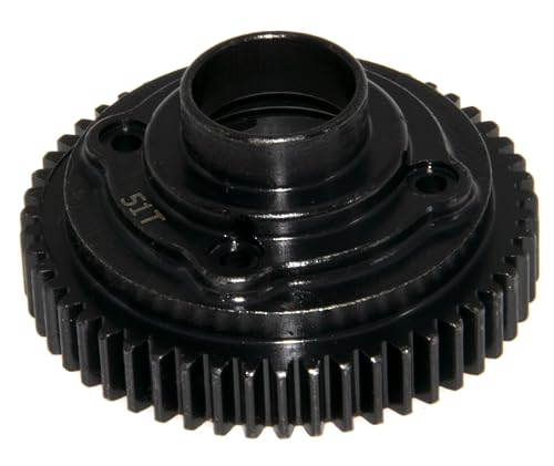 8574 Center Differential Gear Compatible with Traxxas 1/7 UDR Upgrade RC Car Steel Part Diff Replace(51T)