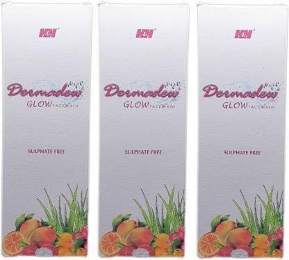 DermadewGlow Fash Wash - Pack of 3 (100 ml)