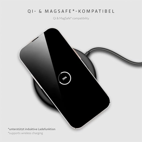 ONEFLOW Bliss coque iPhone 16 Pro effet marbré premium avec protège-objectif