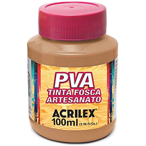 ACRILEX Tinta FOSCA para ARTESANATO 100 ML (585 Capuchino)