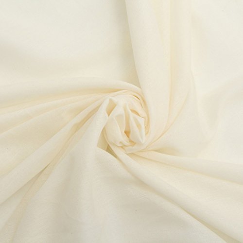 Image of Cheesecloth, Grade 100, 36 Sq Feet, Cheese Cloths for Straining, Cooking, 100% Unbleached Cotton Cheesecloth for Jelly Making, Cheese Making, Washable, Reusable (Grade 100-4Yards)