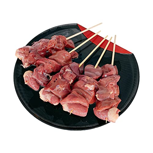 Poulet-d'Or 国産 焼き鳥 職人手作り 鶏肝串 鶏レバー串 10本 (冷凍品)