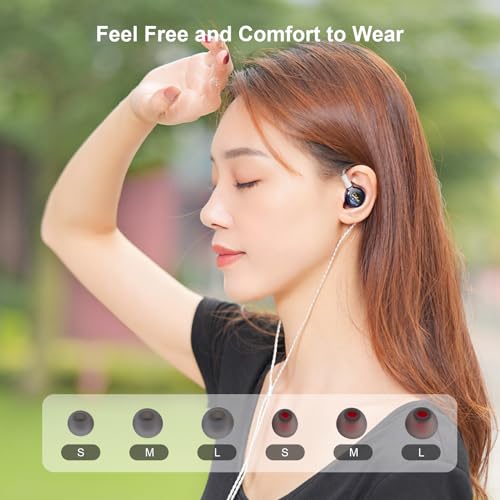 Image of QOA Kinera Celest Pandamon 2.0 in Ear Monitor for Musicians, 3.5mm HiFi Wired Earphone, Enhanced SPD2.0 BA Driver IEM Earphone with Resin Housing, Stainless Steel Panel, 2-Pin Detachable Cable(Blue)