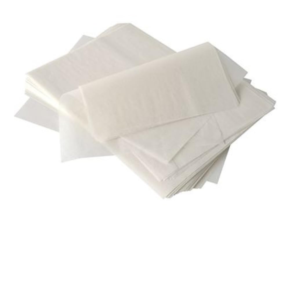PAPSTAR 5000 Blatt Sahneabdeckpapier Pure 32 cm x 22 cm Weiss mit Palmwachsbeschichtung