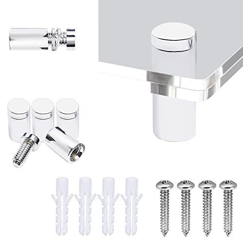 Ludery 16X20 Clear Acrylic Wall Mount Floating Frameless Picture Frame,Clear Acrylic Photo Frame For Wall, Frameless Picture Frame Panel For Degree Certificat, Artwork And Family Portraits #TOP3