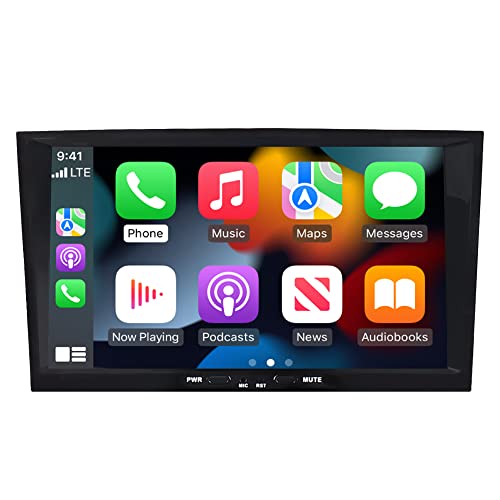 8 Pulgada Radio Coche para Opel Corsa C D H Vectra Astra Zafira Meriva Vivaro Twintop Signum Bluetooth Autoradio Car Stereo con Pantalla Táctil Apoyo Mandos Volante Wireless Carplay 2+32GB Cover