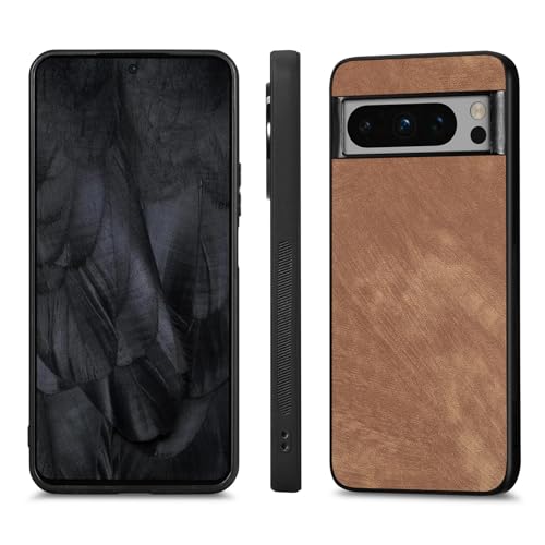 Compatible with Samsung Galaxy S9 Plus 4G Case,Compatible with Samsung Galaxy S9+ 4G SM-G965 (PU+TPU) Lens Protection Phone Cover Brown