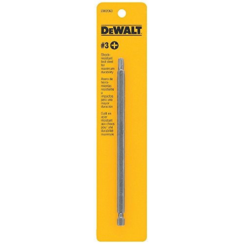 DEWALT DW2063 #3 Phillips 6-Inch Power Bit