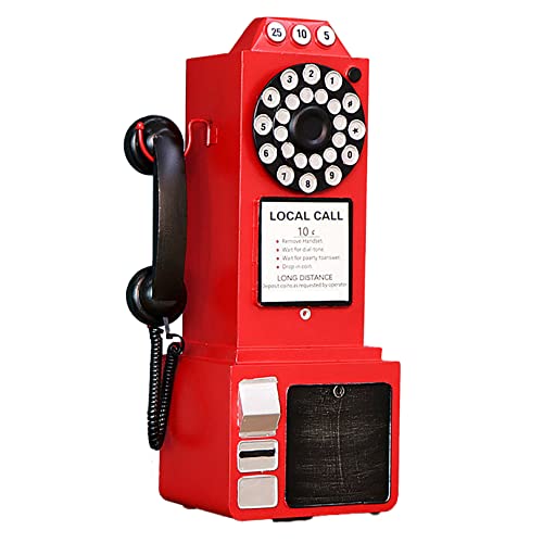 Modèle de téléphone rétro statue décorative vintage, le cadeau idéal pour collectionneur - 2