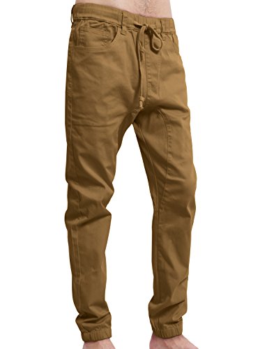 NE PEOPLE Mens Lightweight Casual Comfy Harem Slim Fit Adjustable Jogger Pants Joggers (S-5XL)2