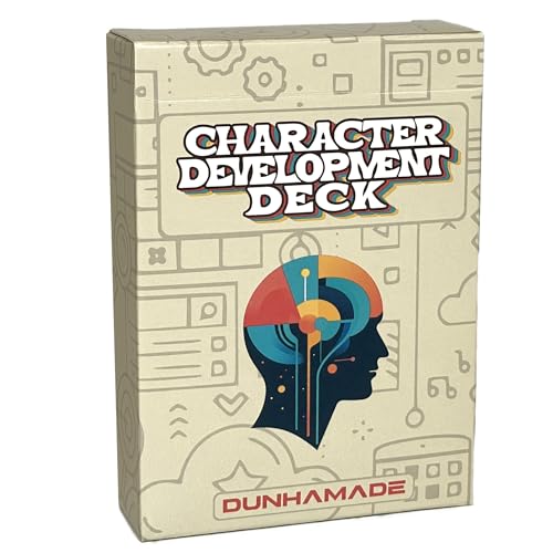 Dunhamade Character Development Deck - Storytelling Cards - Gift for Writers