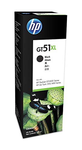 Image of HP Z6Z13A 319 All-in-One Ink Tank Colour Printer GT51 Ink Bottle (Black, XL)