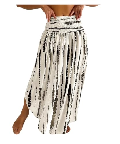 Robe longue en tricot imprimé pour vos flâneries estivales et soirées