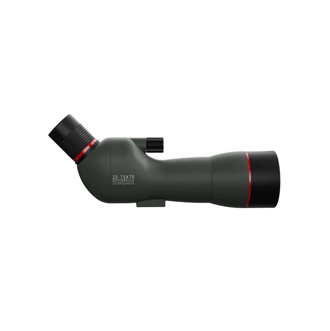 Korons Spotting Scope mit 25-75x70 mm Zoomobjektiv(Grũn)