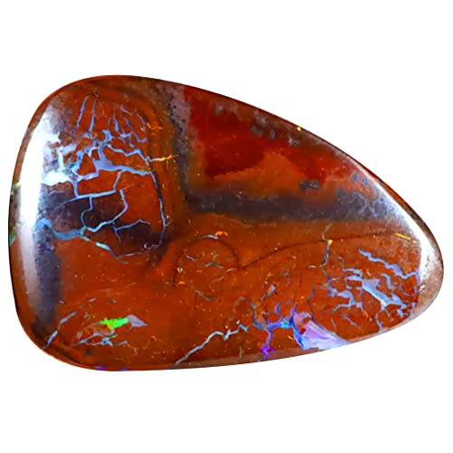 Opale australienne naturelle de 9.14 ct, une pierre précieuse d'exception
