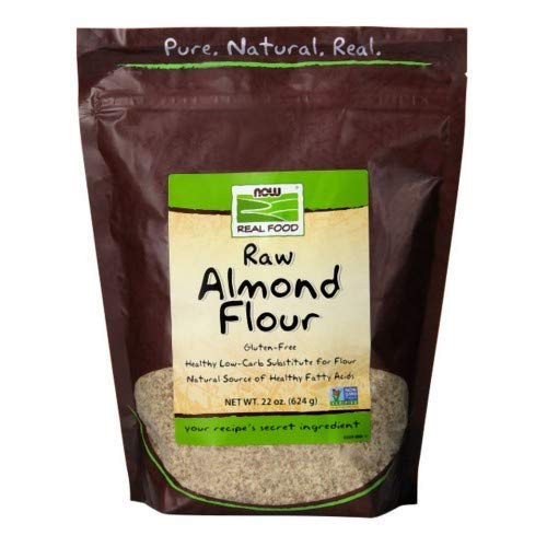 Raw Almond Flour, 22 Oz by Now Foods (Pack of 2) Grocery