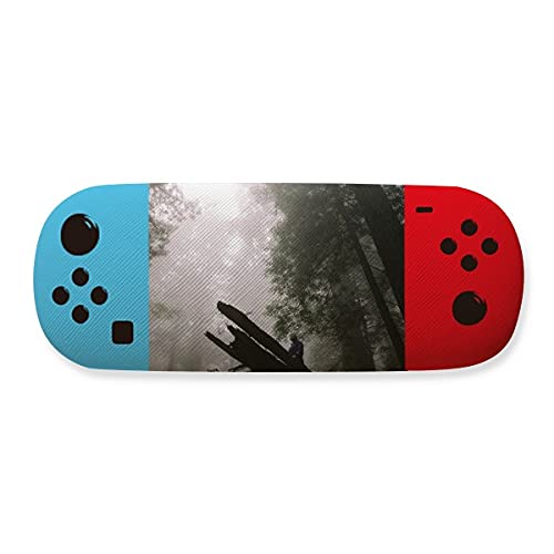 Étui pour lunettes de jeu créatif antichoc avec motif science forestière pour gamer
