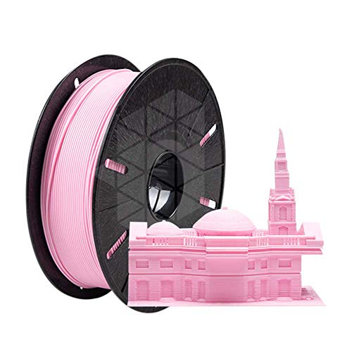 Image of Tesseract Premium PLA + 1.75mm 3D Printing Filament | Dimensional Accuracy + /- 0.03mm | Compatible with Most FDM Printers | 1 KG 3D Printer Filament - PLA Pink (Quantity 1)