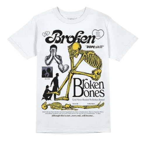 Image of DopeSkill Graphic Tee Streetwear Hip Hop Hypebeast Street Style Unisex T-Shirt Sneaker Colour Matching Shirts Horror Skeleton