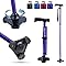 Amazon.com: HurryCane HCANE-BK-C2 Freedom Edition Foldable Walking Cane ...