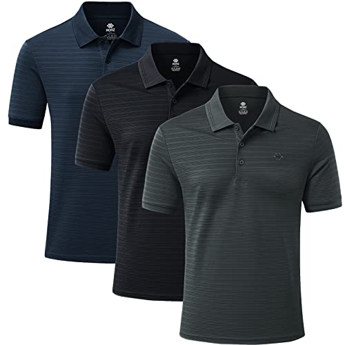 T-shirt polo homme outdoor léger respirant pour sport golf travail manches courtes