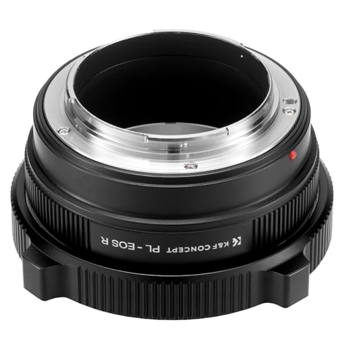 K&F Concept PL-RF Mount Lens Adapter, PL Mount Lens Converter Compatible with Canon RF Mount Cameras