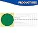 MEASUREMAN Pressure Gauge Label Stickers 15 PCS, Red Green Yellow, Adhesive Reflective Safety Decals, Industrial Pressure Gauge Range Identification