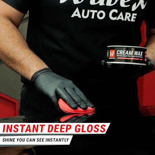 Image of Wavex Cream Wax for Car | Deep Gloss & Paint Protection | Easy Apply Car Wax Polish | Smooth Finish & Long Lasting Shine | Removes Dullness & Enhances Color | 220g