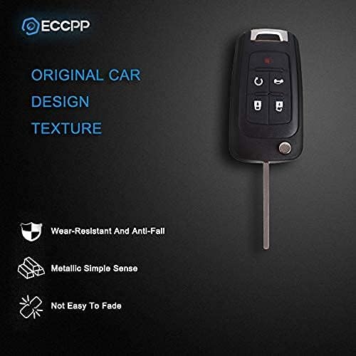 Key fob shell highlighting original car design, wear-resistant, anti-fall, metallic simple sense, and not easy to fade features