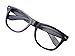 FancyG Classic Retro Fashion Style Glasses Frame Eyewear NO LENS - Matte Black