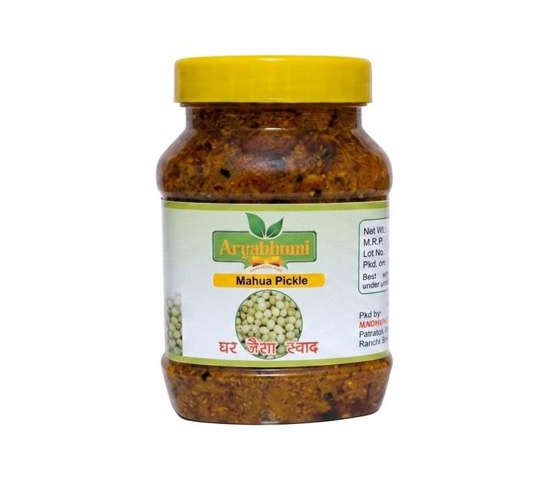 Aryabhumi Mahua Pickle 400g | Traditional Homemade Indian Pickle | Made in Mustard Oil | Vinegar-Free & Acid-Free | Natural Spices | Ghar Jaisa Swad |Jharkhand-picture-16