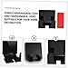 NUOBESTY Wall Mount Phone Holder Durable Charging Bracket for Home Compact Design with Cable Slot for Video Chats and Cooking Mobile Phone Stand for All Devices