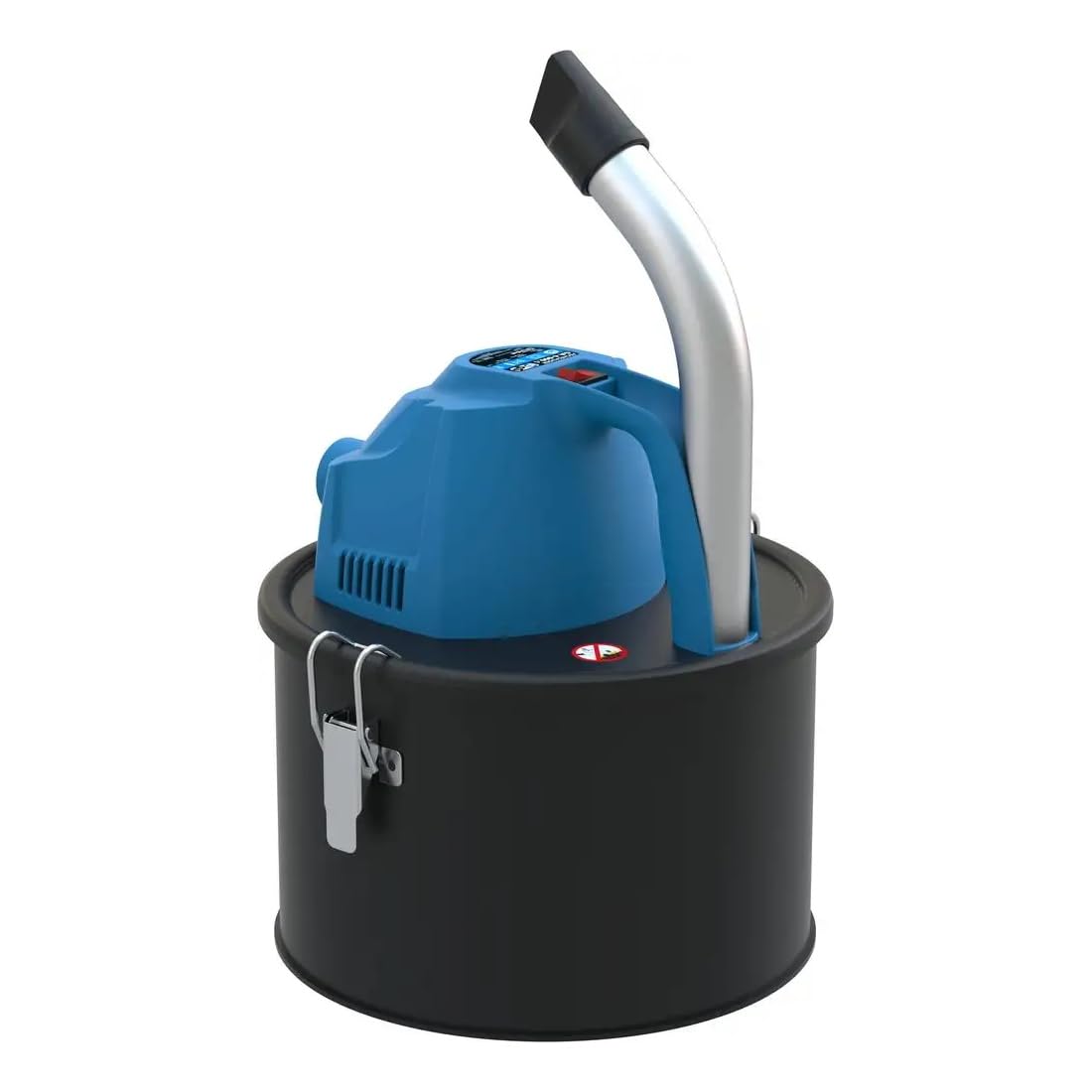 Güde Aspirateur à Cendres GA 4-600.1 17015, Aluminium, Plastique, Bleu, Noir, 600 W