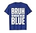 Winners Wear Blue Team Spirit Week Game Color War Sports Day T-Shirt