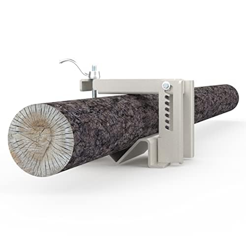 LARIFULL Log Holder Vise Woodworker Wood Bench Vise for Log Lock 1-1/2" to 4-1/2" Logs