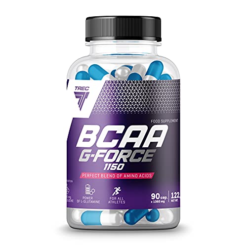 TREC NUTRITION BCAA G-Force, 1 Pack (1 x 90 Capsules)