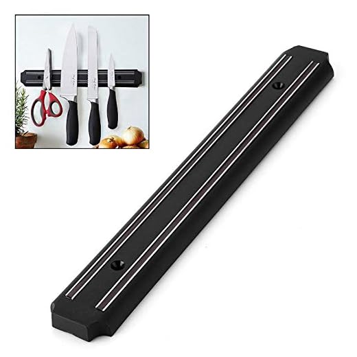 Soporte Magnético Para Cuchillos Con Doble Imán/Barra Magnética Cuchillos/Soporte Magnético Para Cuchillos 38cm(1)